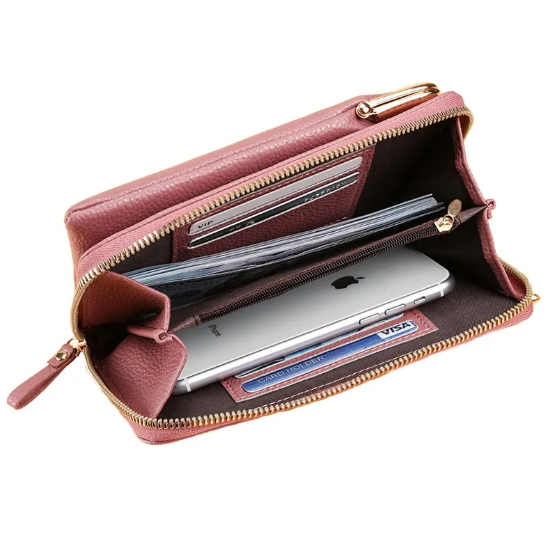 Fashionable Small Cross-body Bag for Women Mini Faux Leather Shoulder Messenger Phone Bag