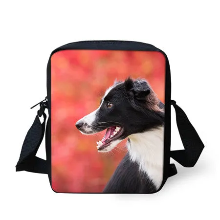 FORUDESIGNS 3D Chihuahua Animal Children School Bags Tiger Lion Dog Leopard Mochilas Infantil Kids Mini Schoolbag For Girls Boys