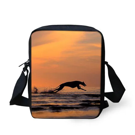 FORUDESIGNS 3D Chihuahua Animal Children School Bags Tiger Lion Dog Leopard Mochilas Infantil Kids Mini Schoolbag For Girls Boys