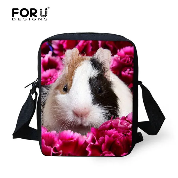 FORUDESIGNS 3D Chihuahua Animal Children School Bags Tiger Lion Dog Leopard Mochilas Infantil Kids Mini Schoolbag For Girls Boys