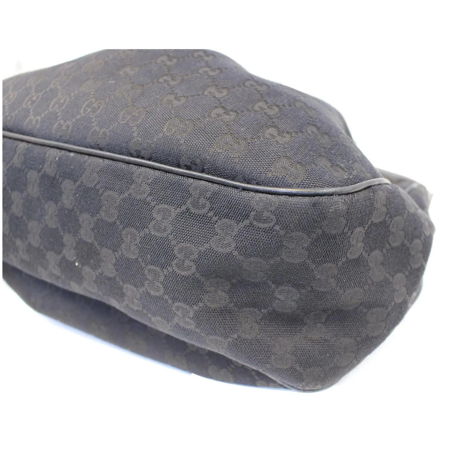 GUCCI Sukey GG Canvas Black Messenger Shoulder Bag 296834 - 25% OFF