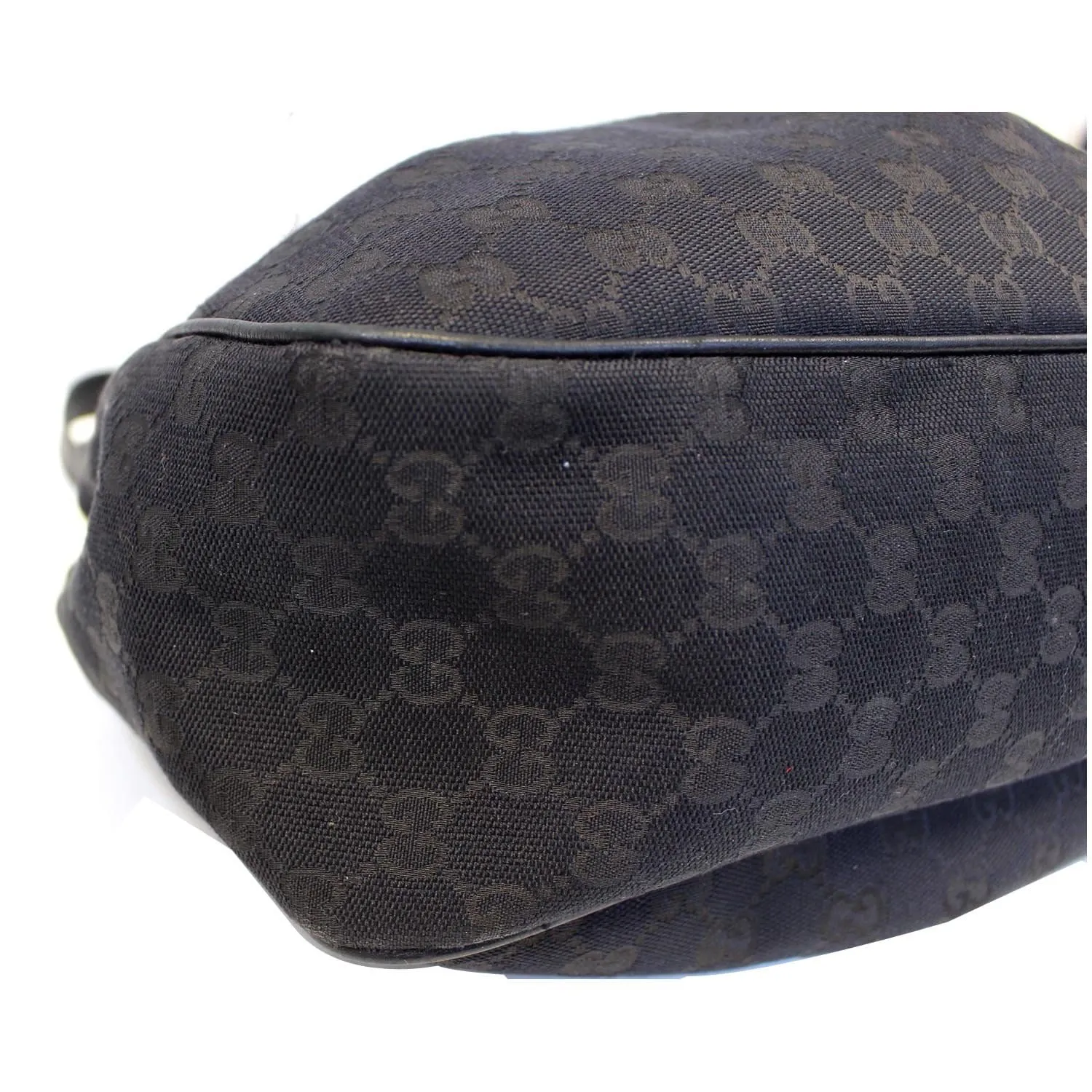 GUCCI Sukey GG Canvas Black Messenger Shoulder Bag 296834 - 25% OFF
