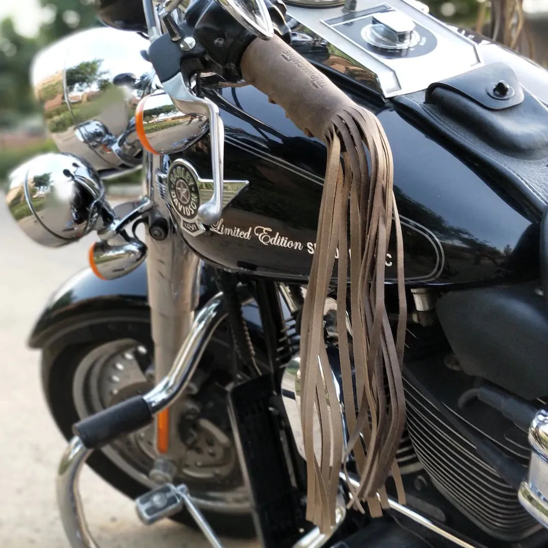 HANDLEBAR TASSELS - BROWN