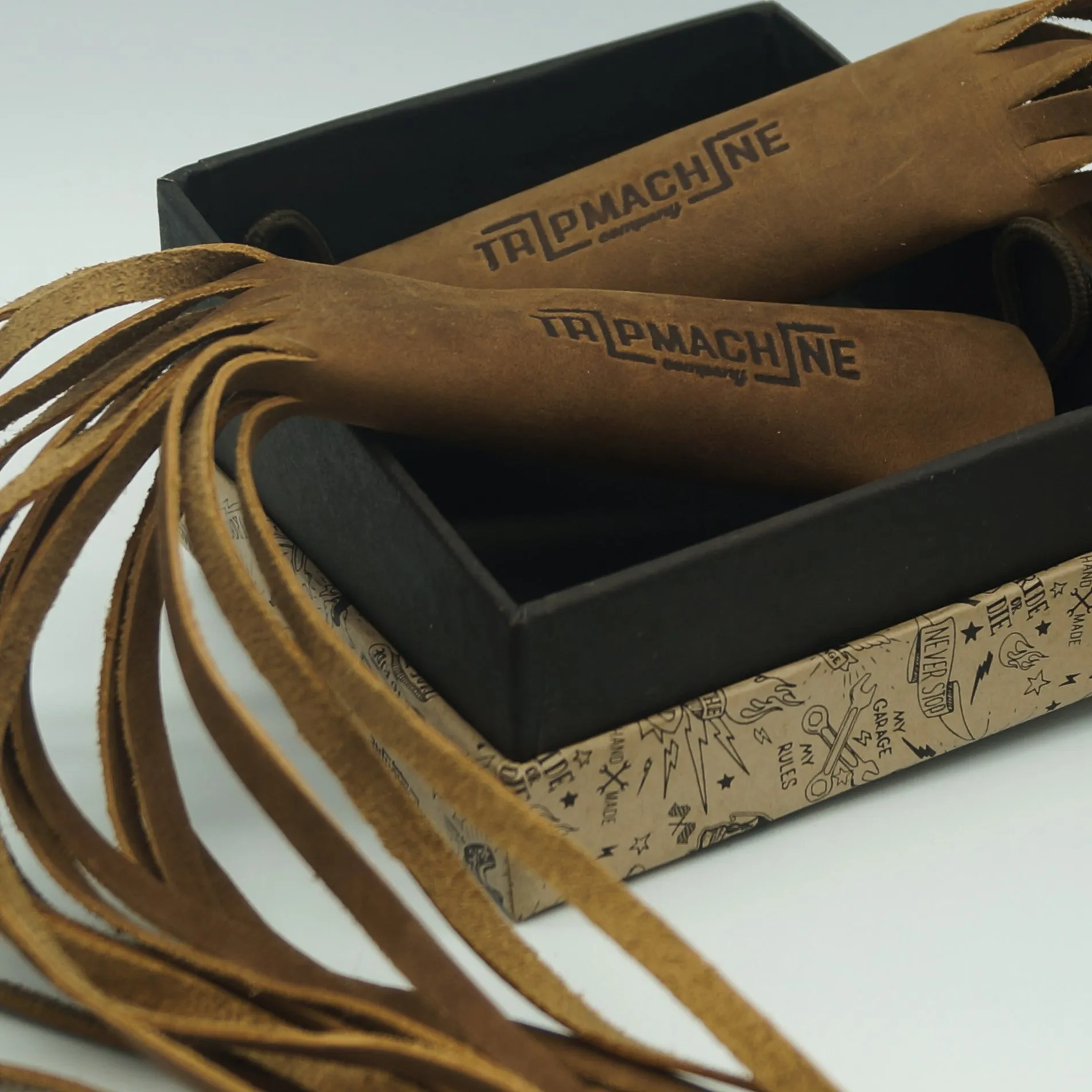 HANDLEBAR TASSELS - BROWN