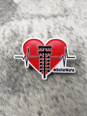 Heartbeat Pin