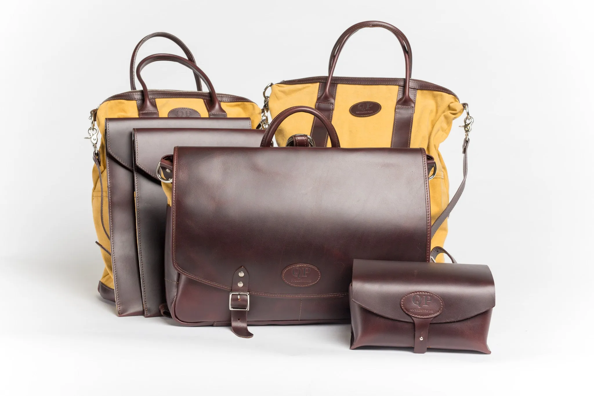Helmet Bag - Large - Yellow and Brown
