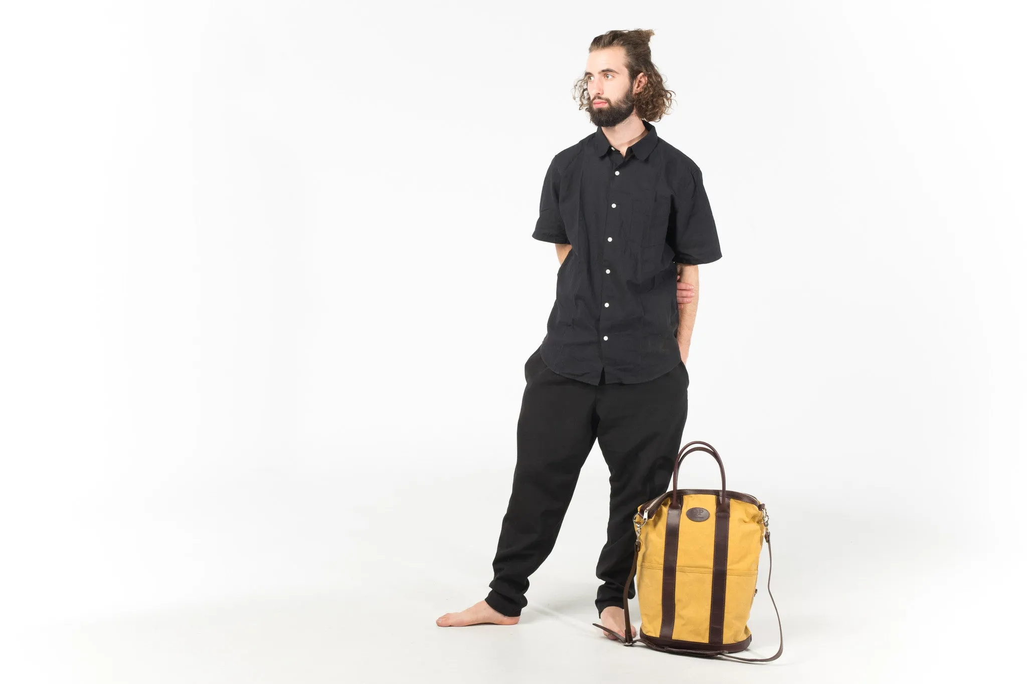 Helmet Bag - Large - Yellow and Brown