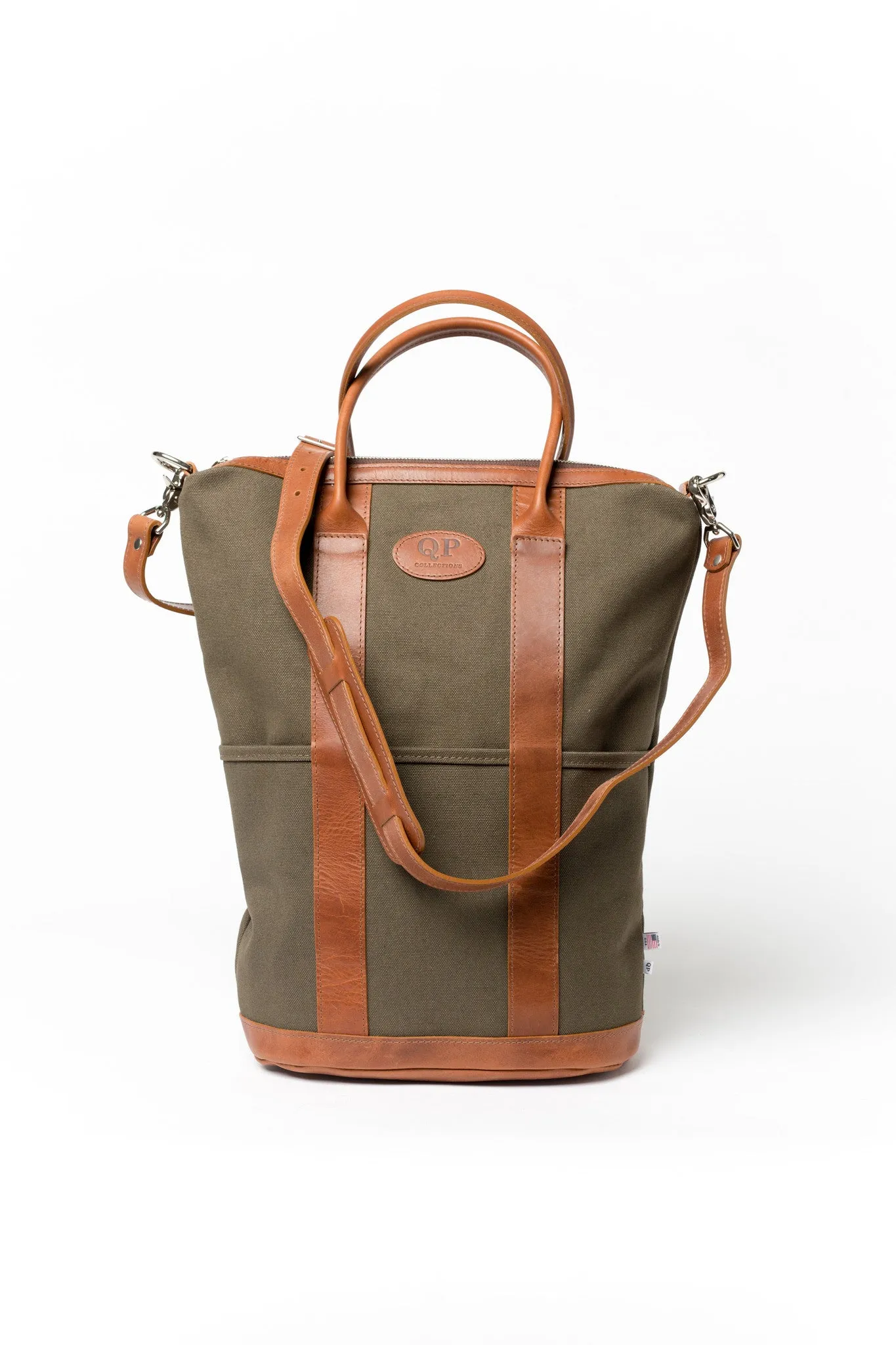 Helmet Bag - Small - Green and Tan