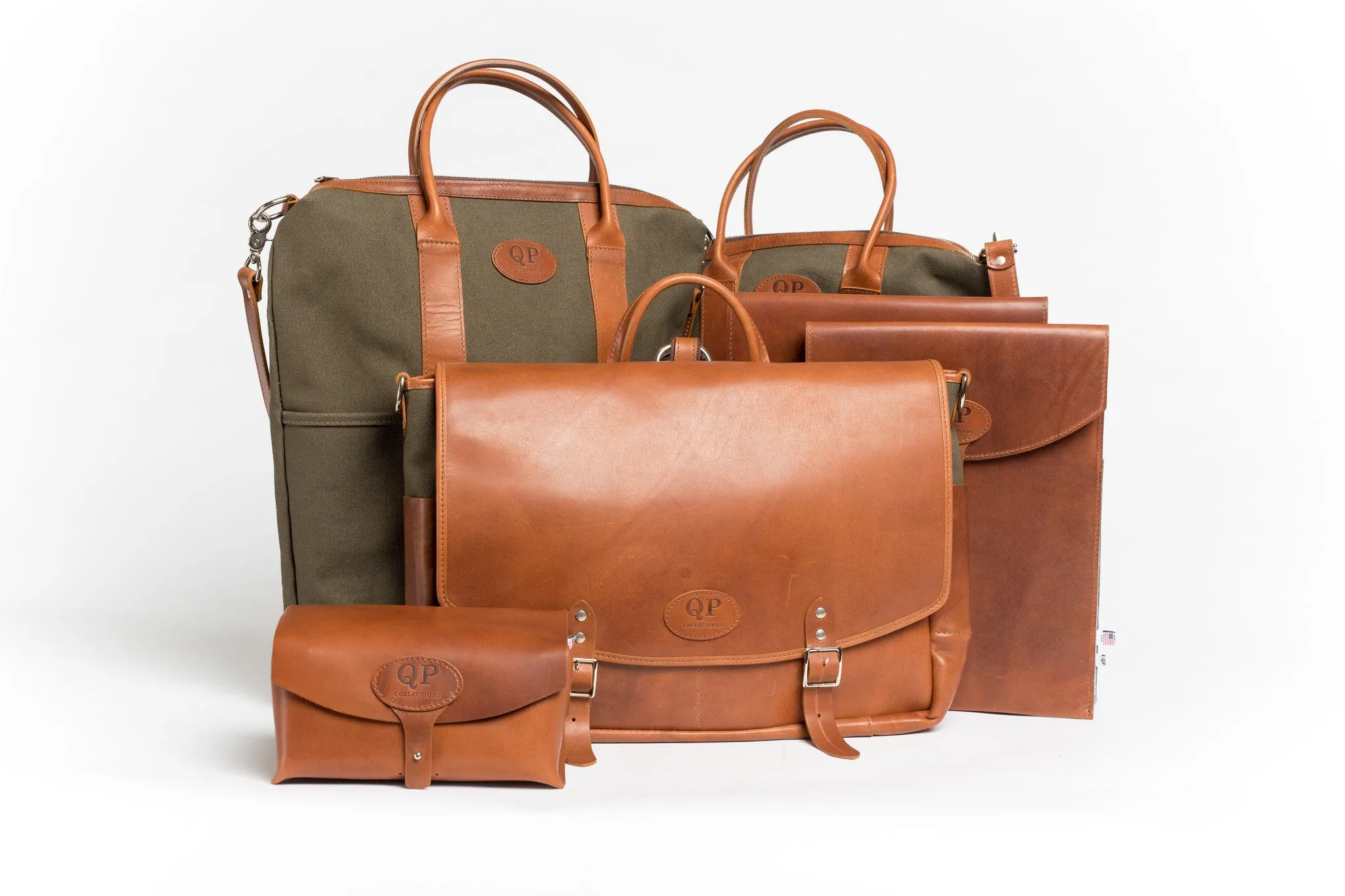 Helmet Bag - Small - Green and Tan