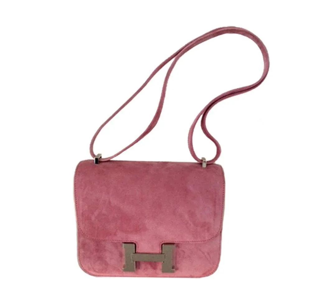 Hermès Constance Mini Fuchsia Bag PHW