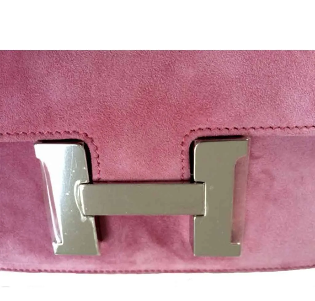 Hermès Constance Mini Fuchsia Bag PHW