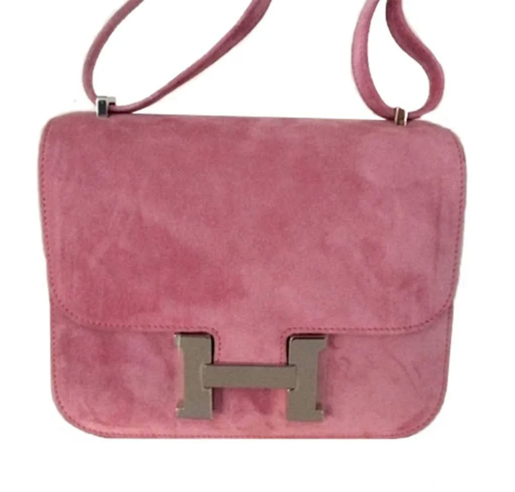 Hermès Constance Mini Fuchsia Bag PHW