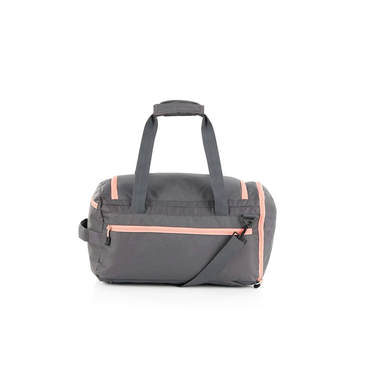 High Sierra 48cm Convertible Sports Duffle Grey-Pink