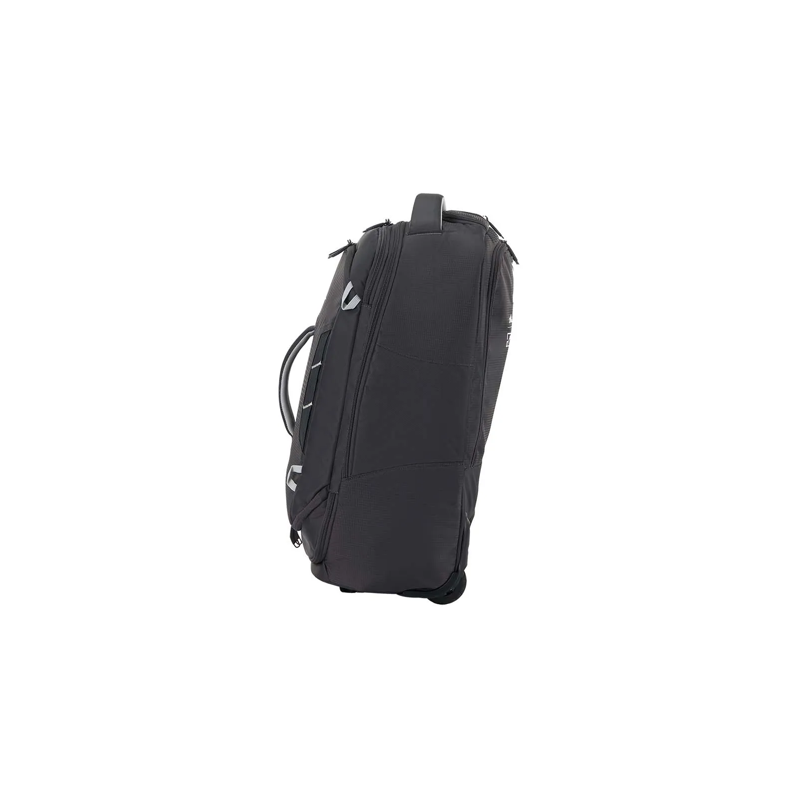 High Sierra Composite V4 56cm Carry-On Wheeled Duffel Silver Metal Grey