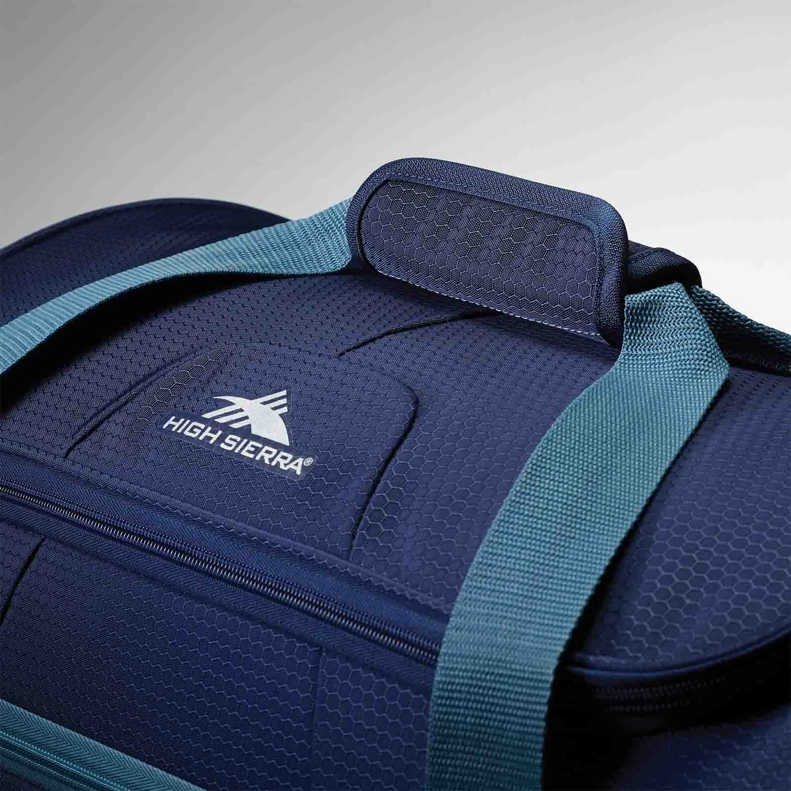 High Sierra Fairlead 86cm Wheeled Duffel Navy