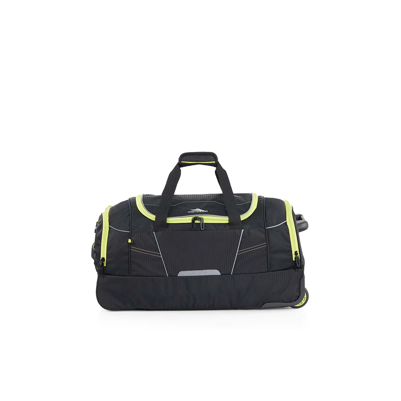 High Sierra Ultimate Access 3 66cm Wheeled Duffel Black-Lime