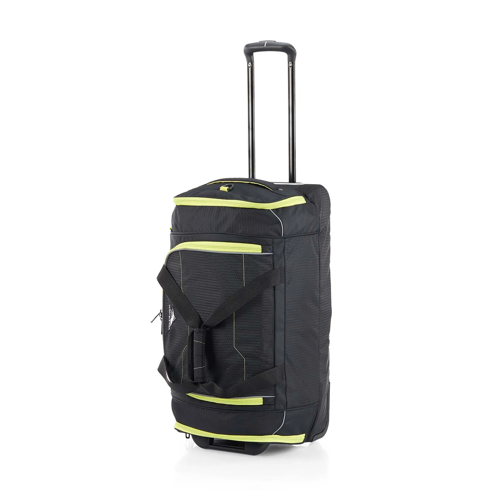 High Sierra Ultimate Access 3 66cm Wheeled Duffel Black-Lime