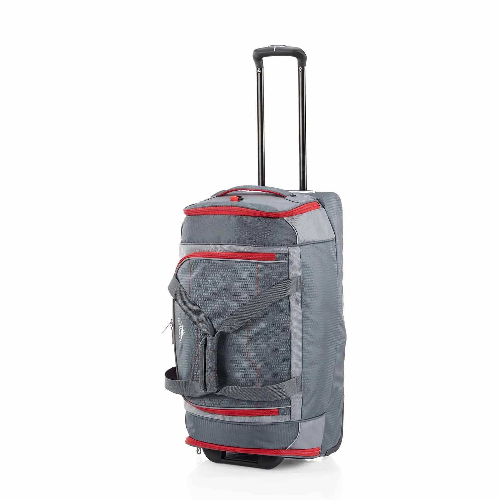 High Sierra Ultimate Access 3 66cm Wheeled Duffel Mercury-Crimson
