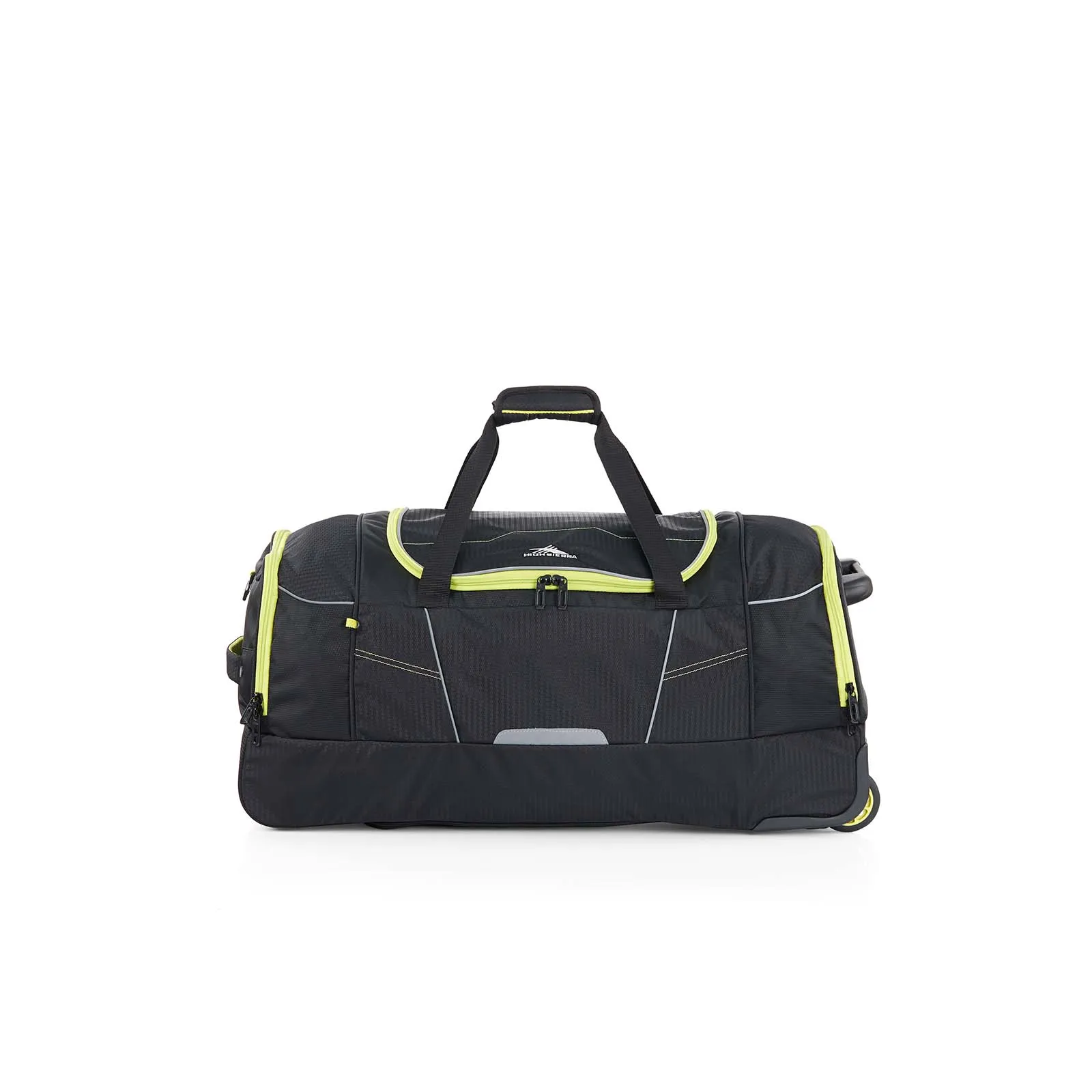 High Sierra Ultimate Access 3 76cm Wheeled Duffel Black-Lime
