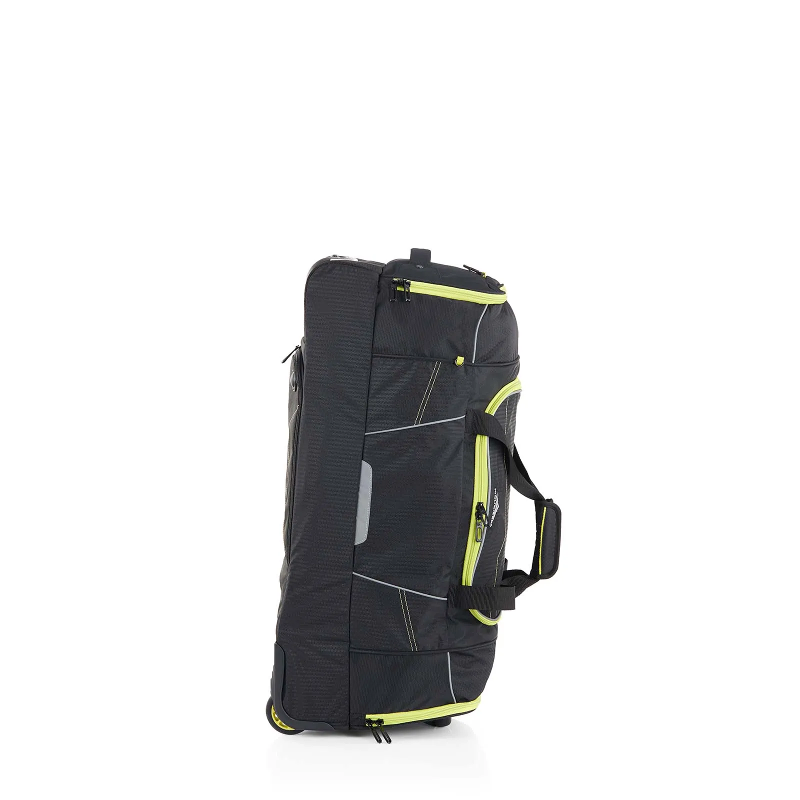 High Sierra Ultimate Access 3 76cm Wheeled Duffel Black-Lime