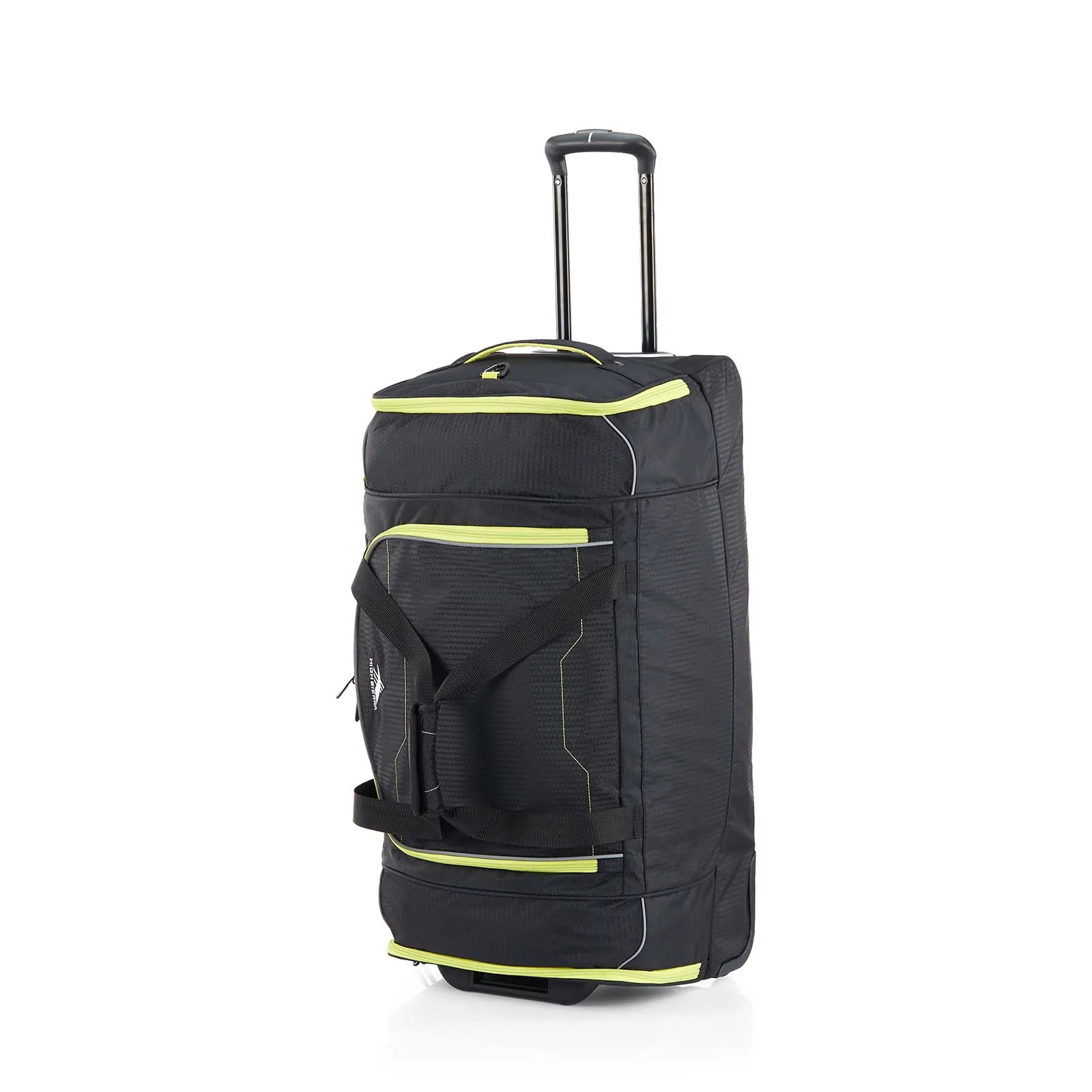 High Sierra Ultimate Access 3 76cm Wheeled Duffel Black-Lime