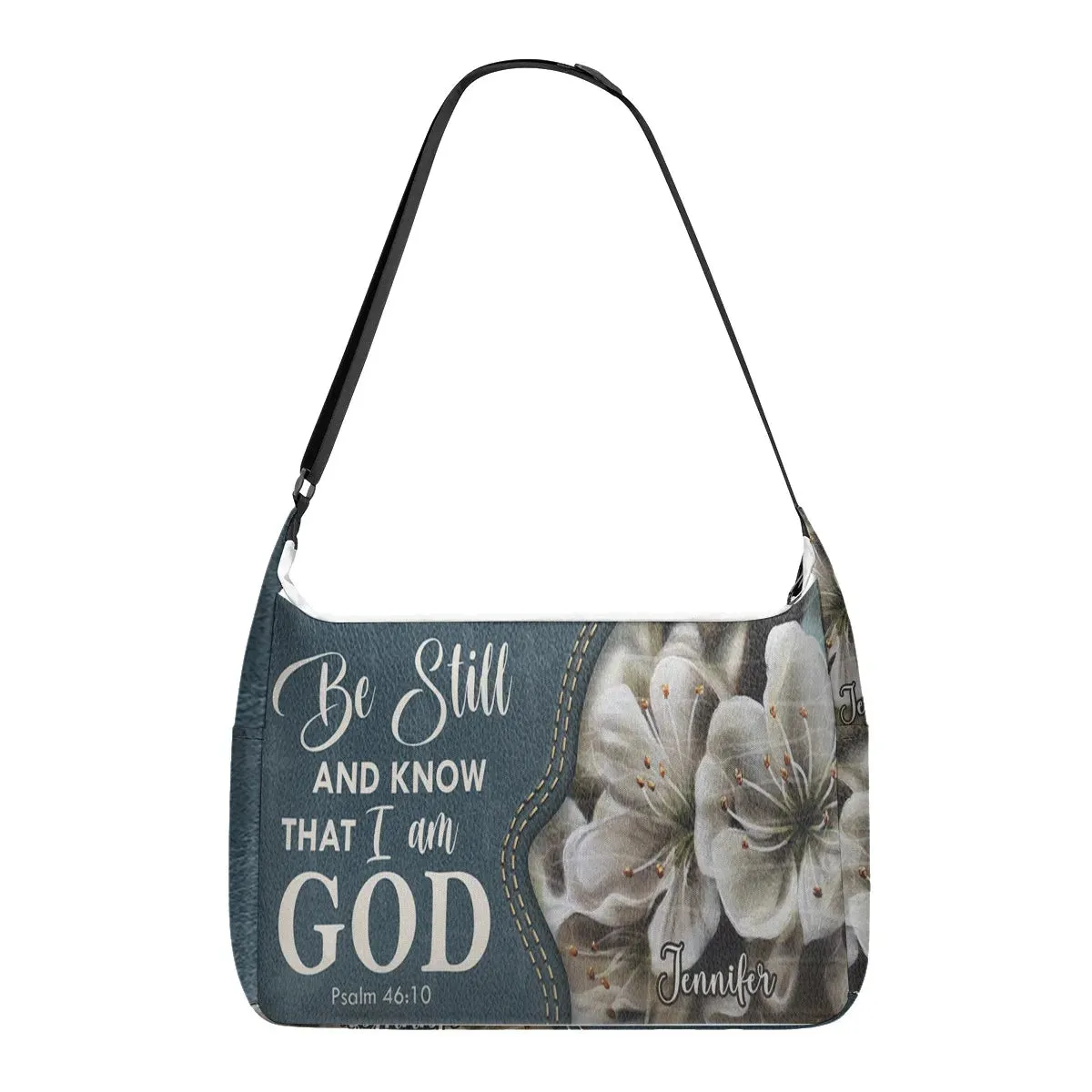 HPSP Checkbook Cover, PU Card Bag, Be Still And Know That I Am God, Psalm 46:10.
