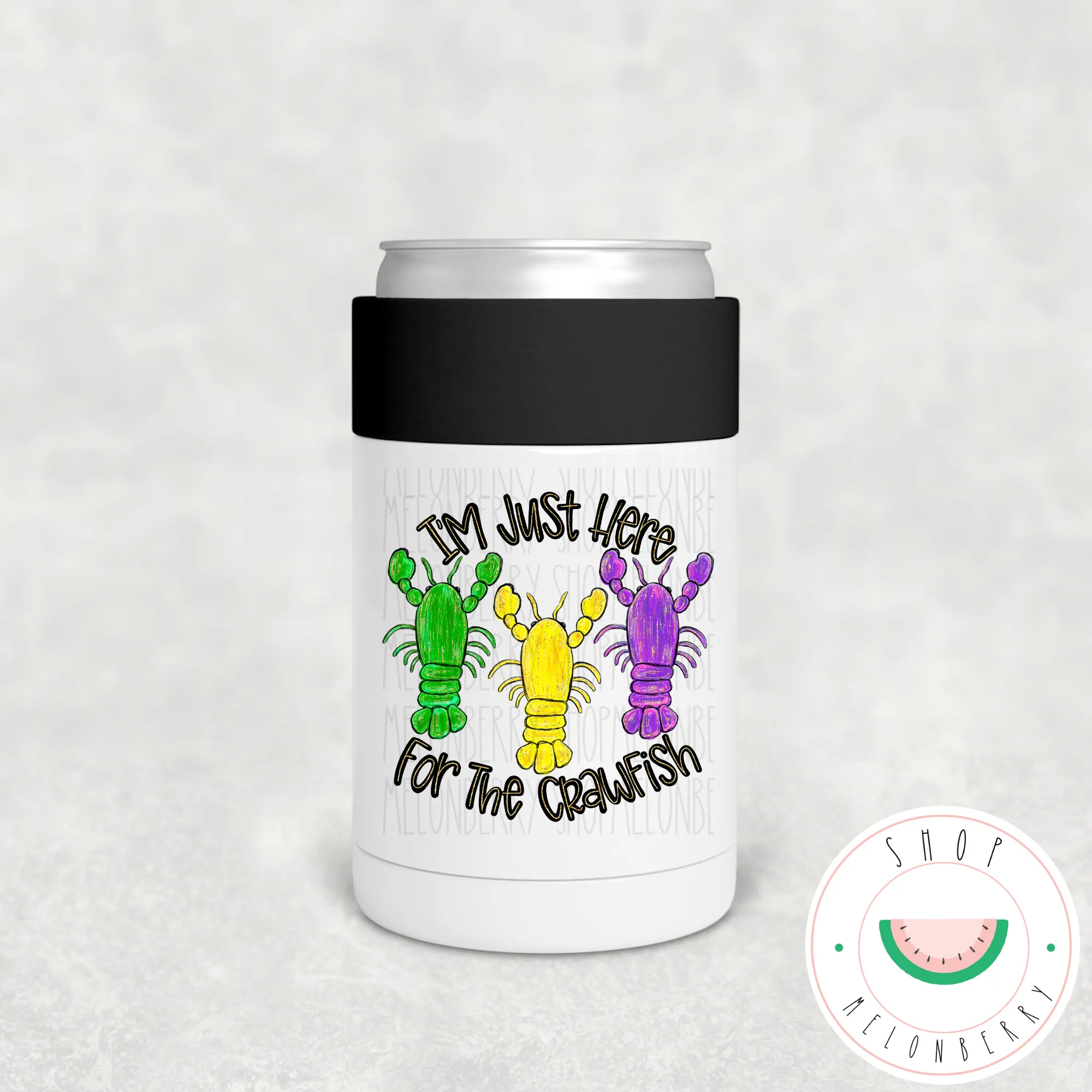 I'm Just Here For The Crawfish Can Cooler, Tumbler or Travel Mug