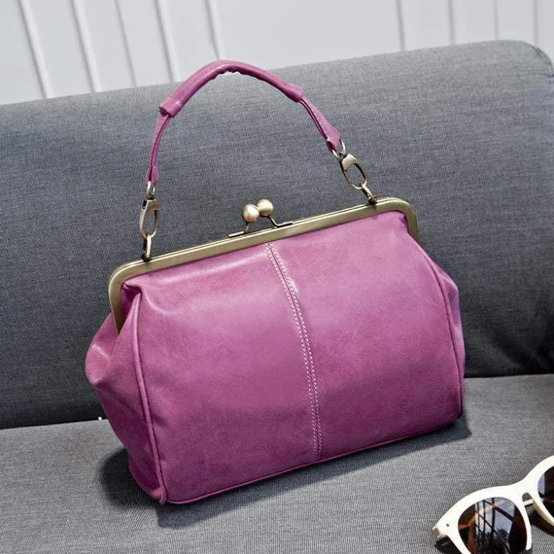 INLEELA 2016 British Vintage Hardware Matte Women Messenger Bags