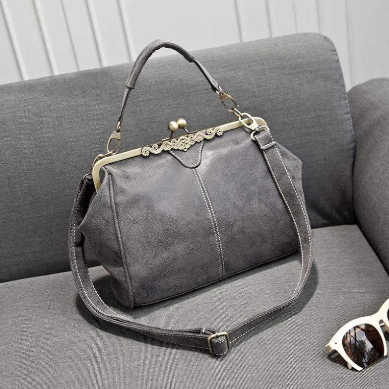 INLEELA 2016 British Vintage Hardware Matte Women Messenger Bags