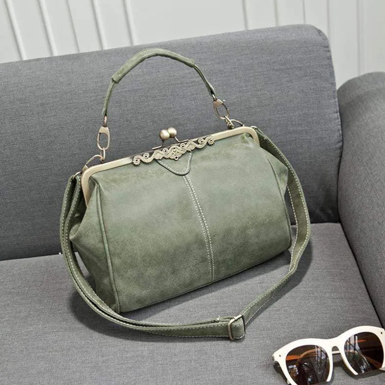 INLEELA 2016 British Vintage Hardware Matte Women Messenger Bags