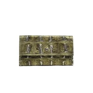 Kacey Wallet - All Embossed w/ Antique Jumbo Croc