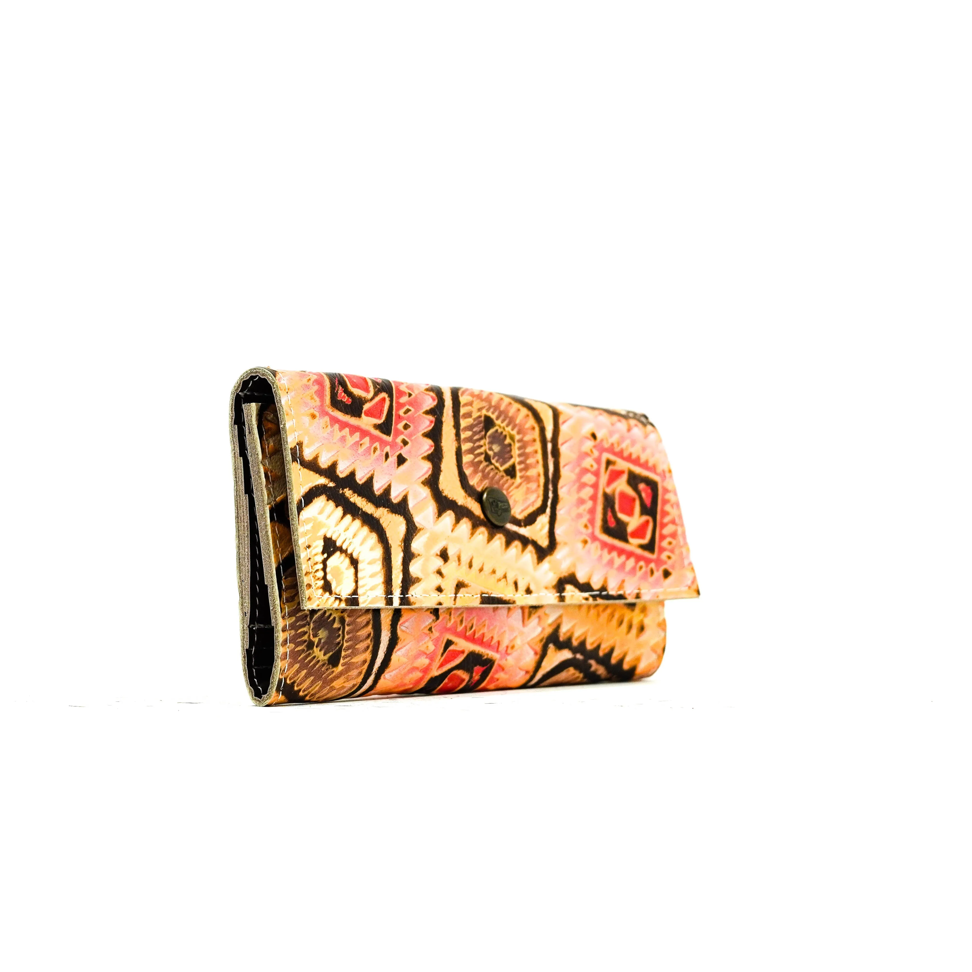 Kacey Wallet - All Embossed w/ Moab Aztec