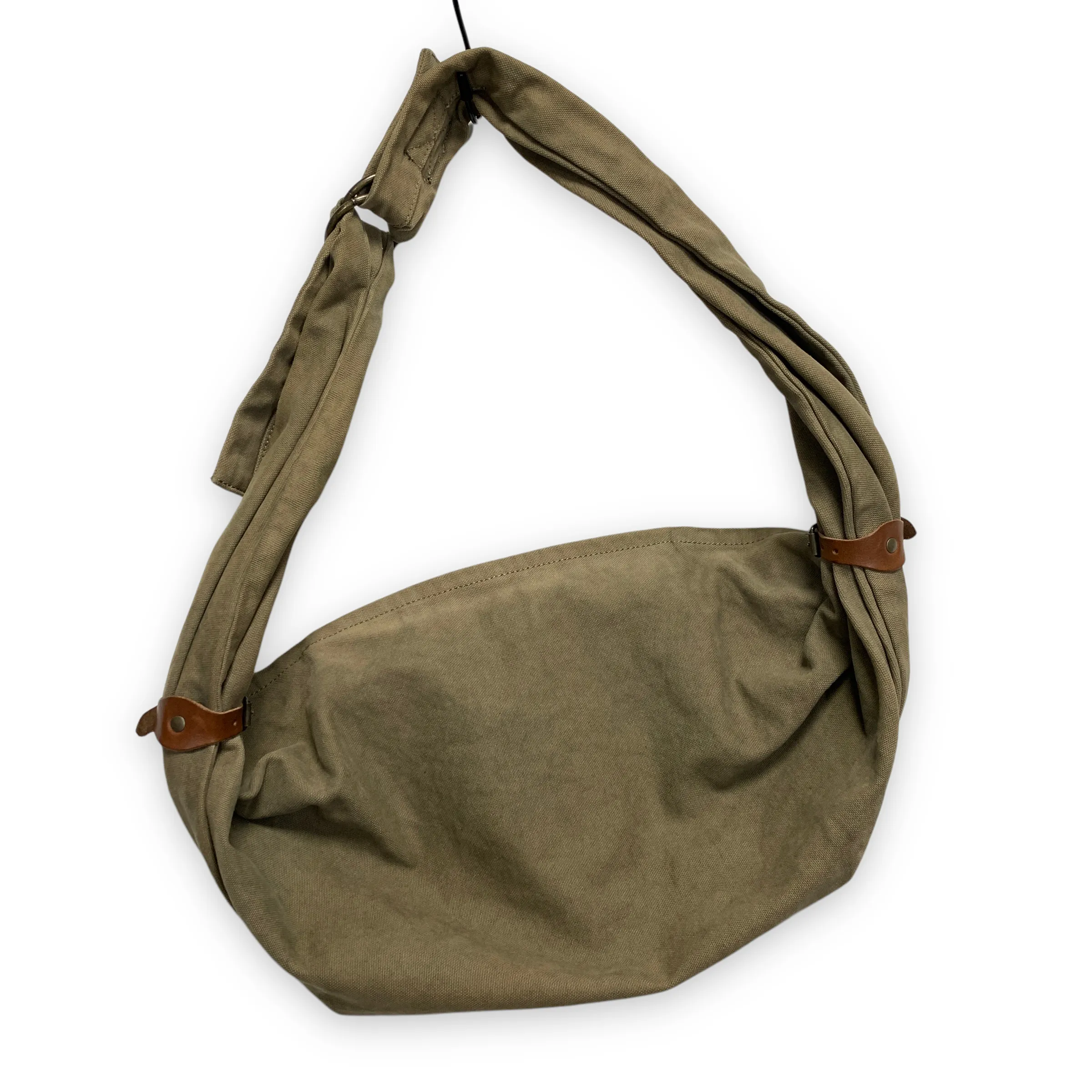 Kapital Cotton Canvas Snufkin Bag Olive