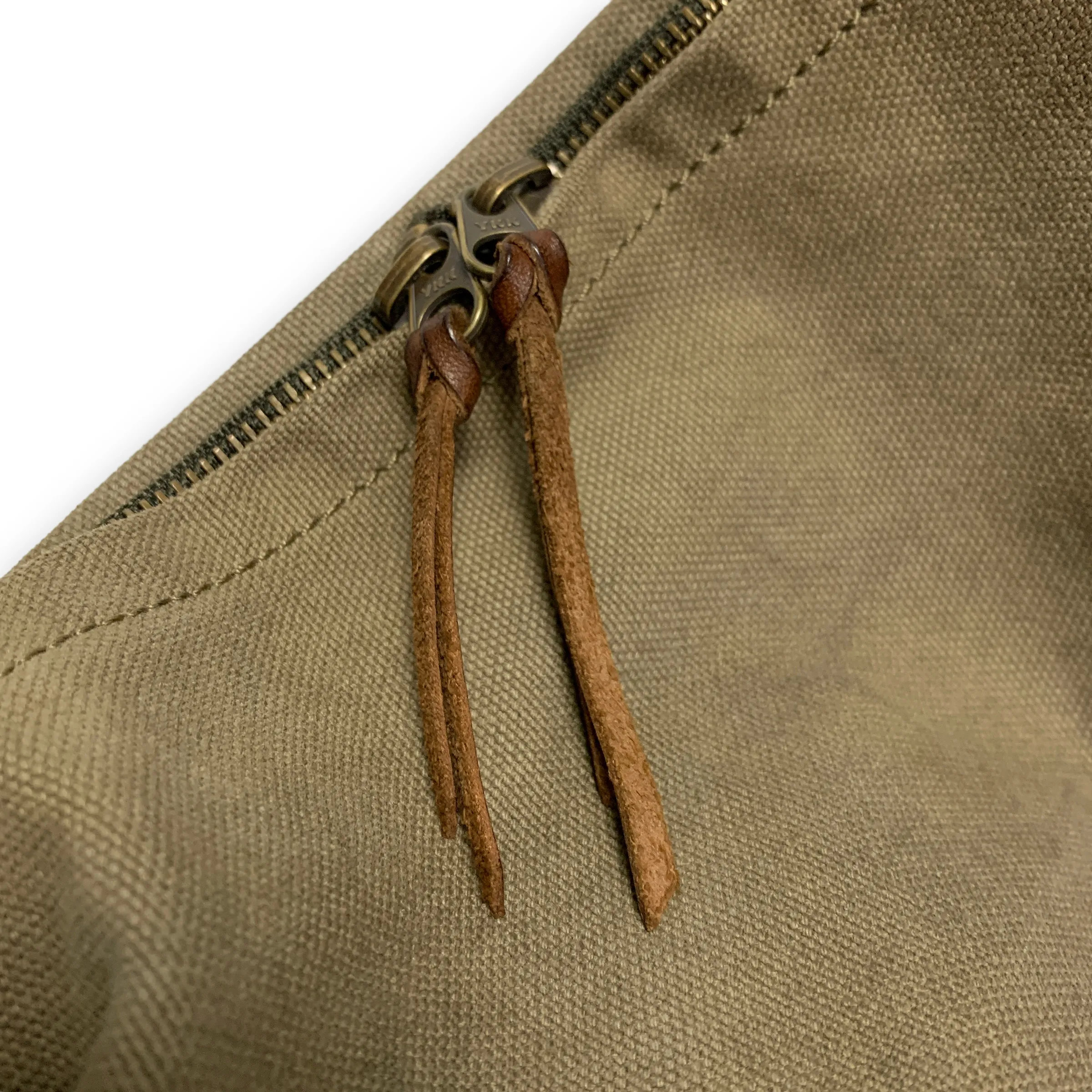 Kapital Cotton Canvas Snufkin Bag Olive