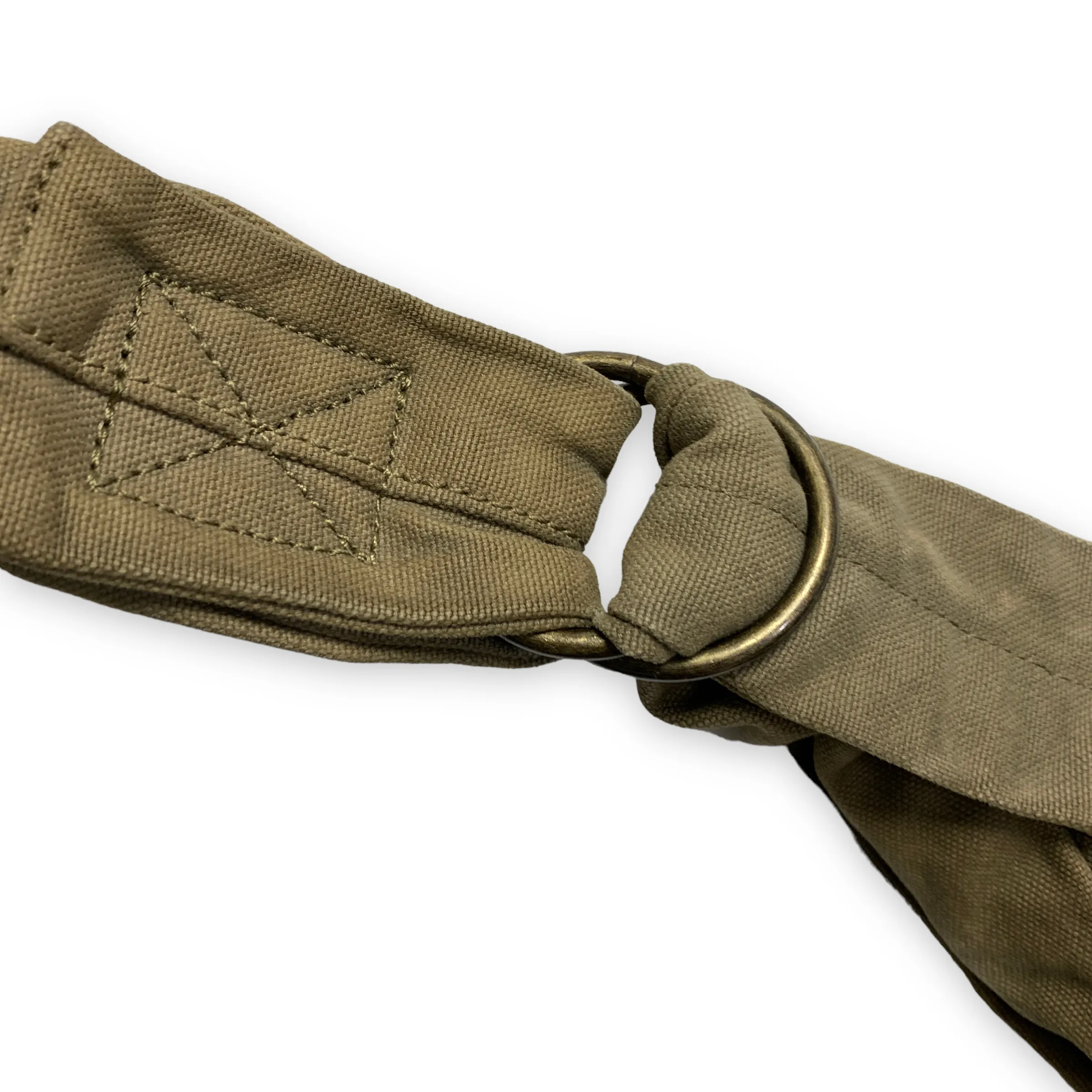 Kapital Cotton Canvas Snufkin Bag Olive