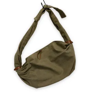 Kapital Cotton Canvas Snufkin Bag Olive