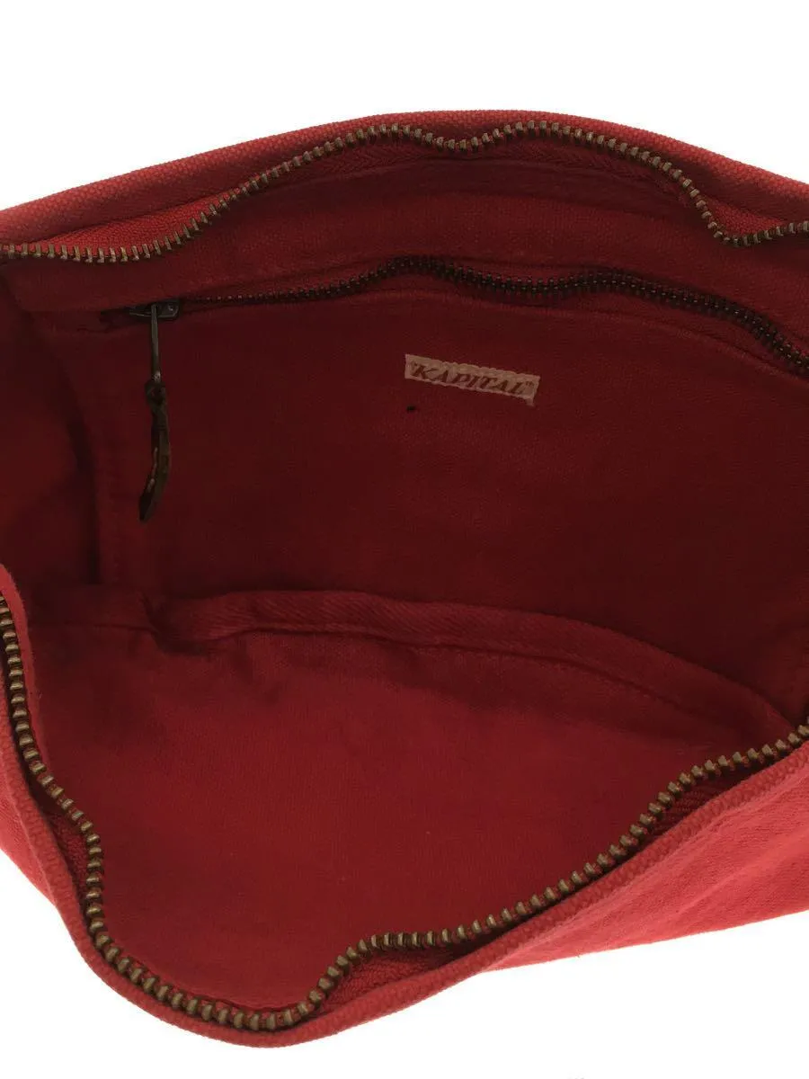 Kapital Cotton Canvas Snufkin Bag Red