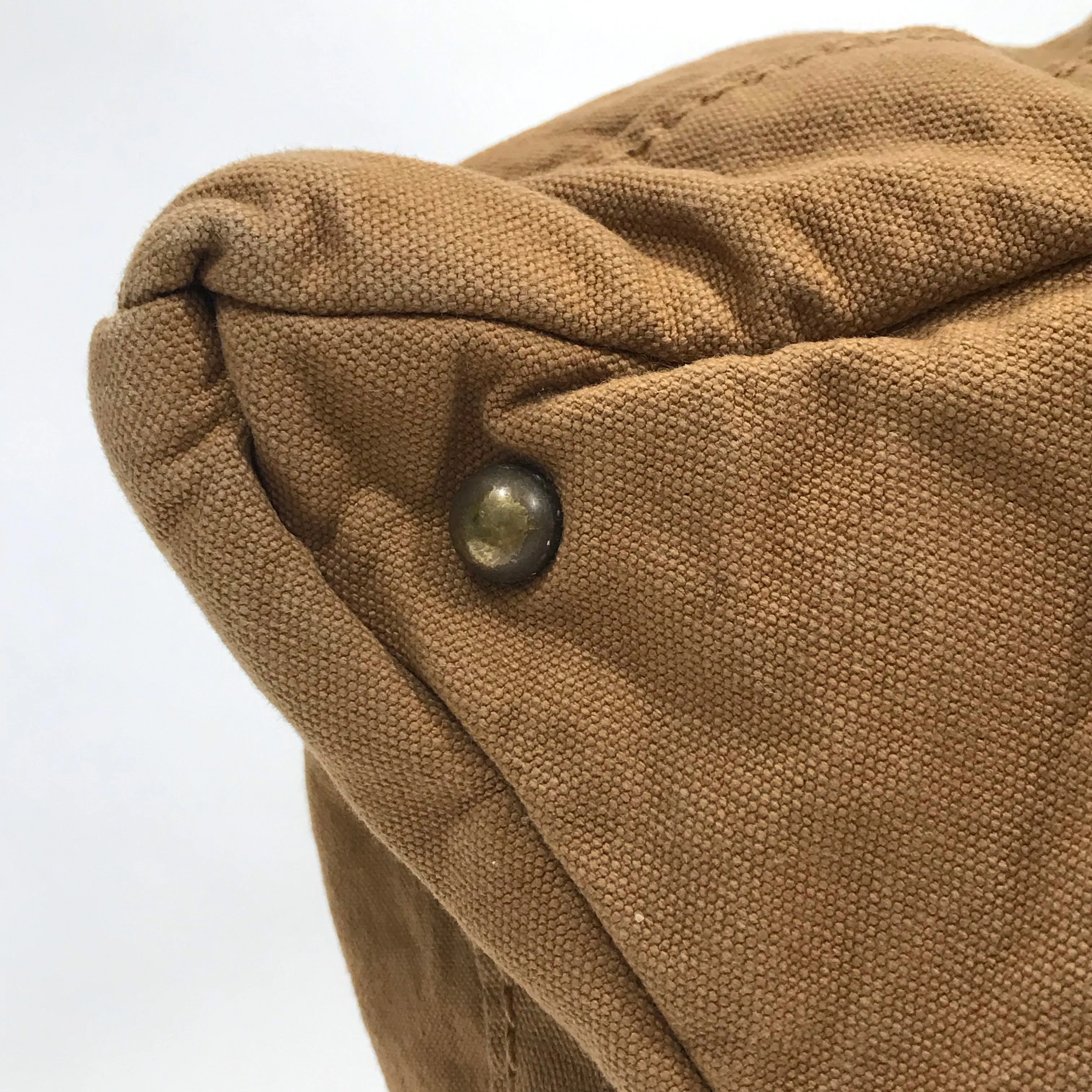 Kapital Duck Cotton Canvas Star Shoulder Bag