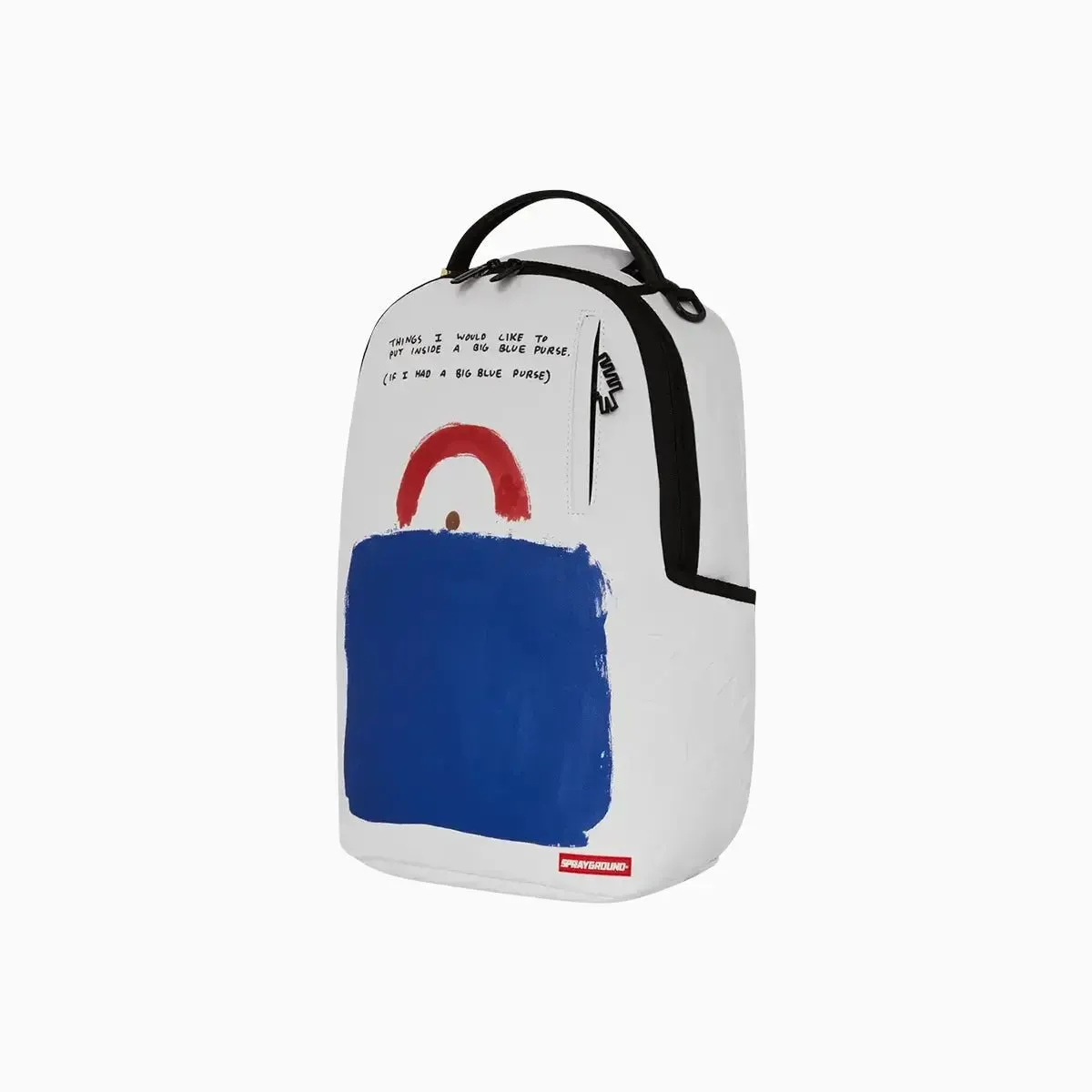 Keith Haring Embossed Shark Handbag Print Backpack