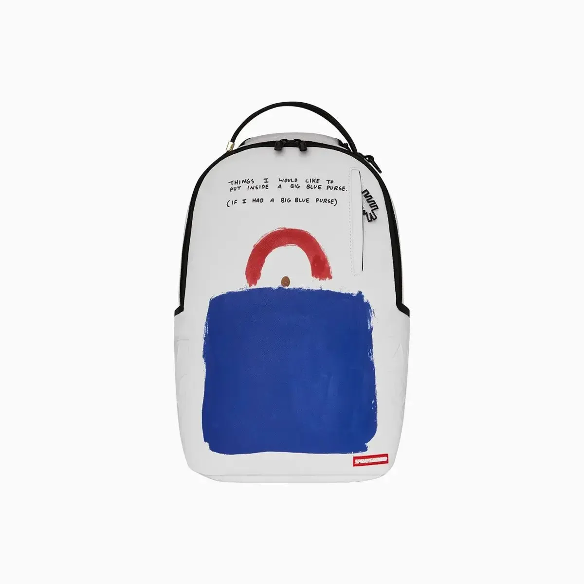 Keith Haring Embossed Shark Handbag Print Backpack