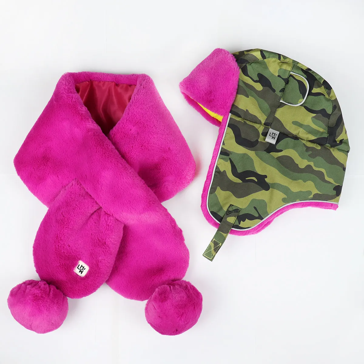 Kids Arctic Cub Hat: Camo