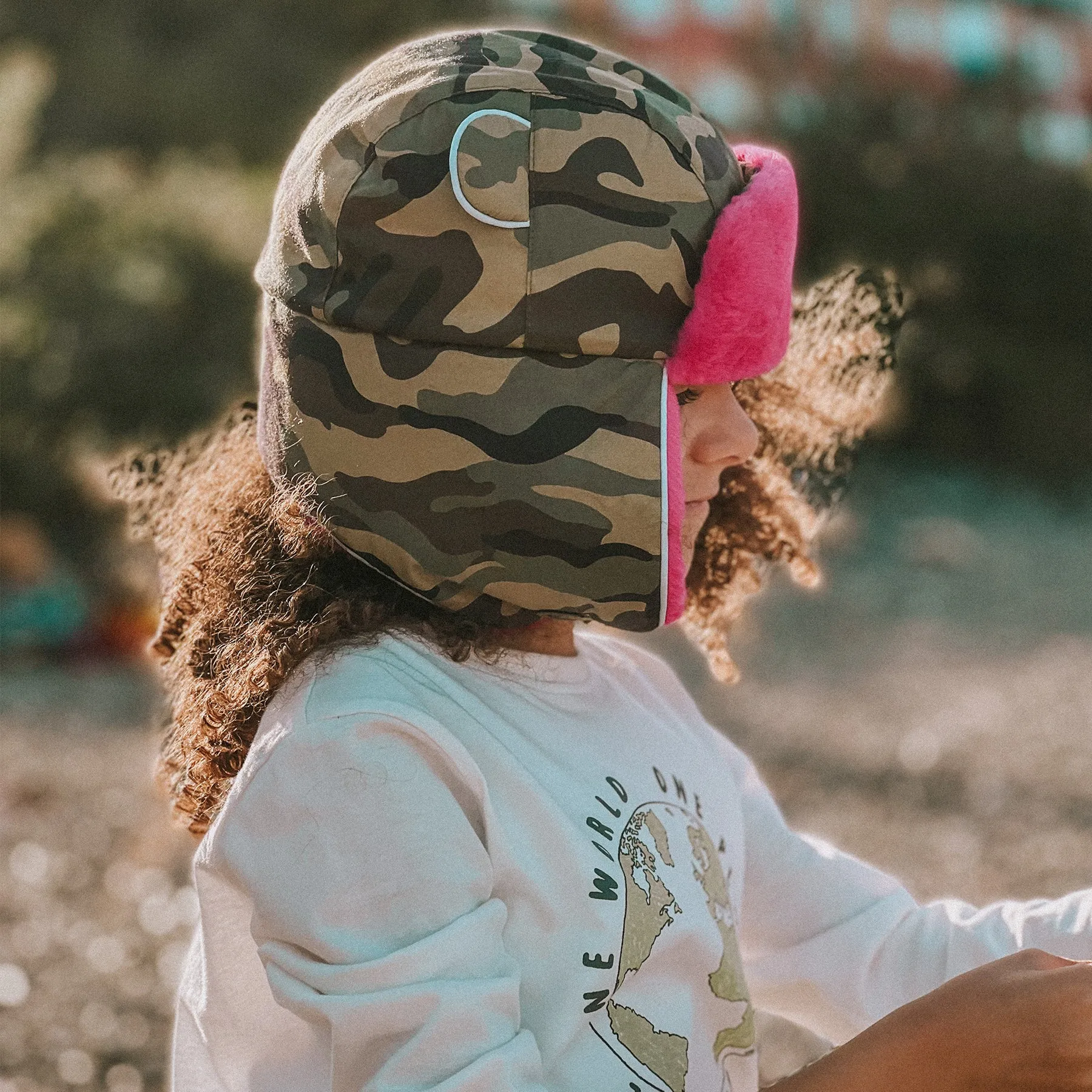 Kids Arctic Cub Hat: Camo