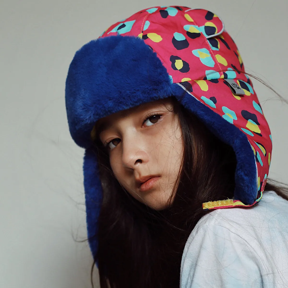 Kids Arctic Cub Hat: Pinkkin