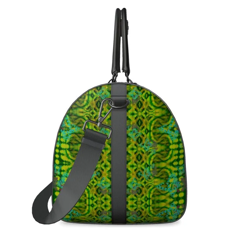 Leather Duffel Bag (WindSong Flower) RJSTH@Fabric #10 RJSTHS2021 RJS