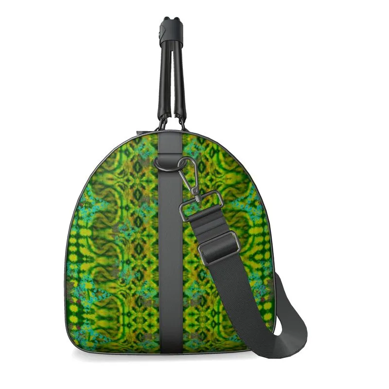 Leather Duffel Bag (WindSong Flower) RJSTH@Fabric #10 RJSTHS2021 RJS