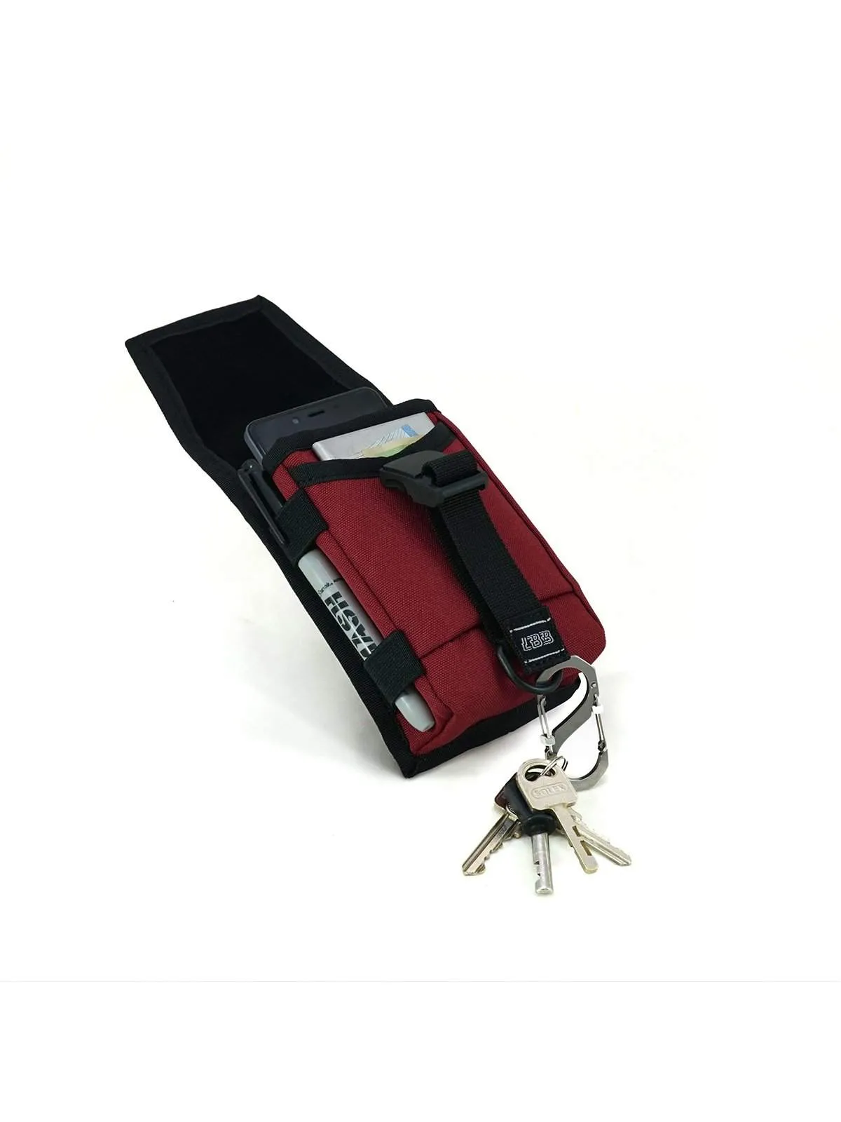 Life Behind Bars The Tiny Houdini Utility Pouch Deep Red
