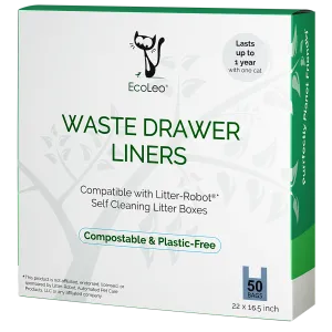 Litter Robot 3 Compatible Compostable Waste Drawer Liners
