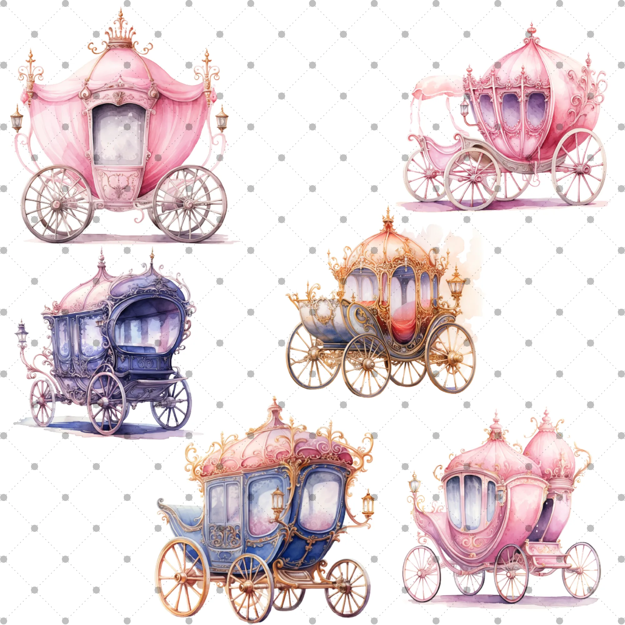 Little Princess Clipart, Watercolor Princess Clipart, Little Princess Ornaments, Baby Princess, Castle Sublimation Design, Princess Birthday, Fairytale Princes 027
