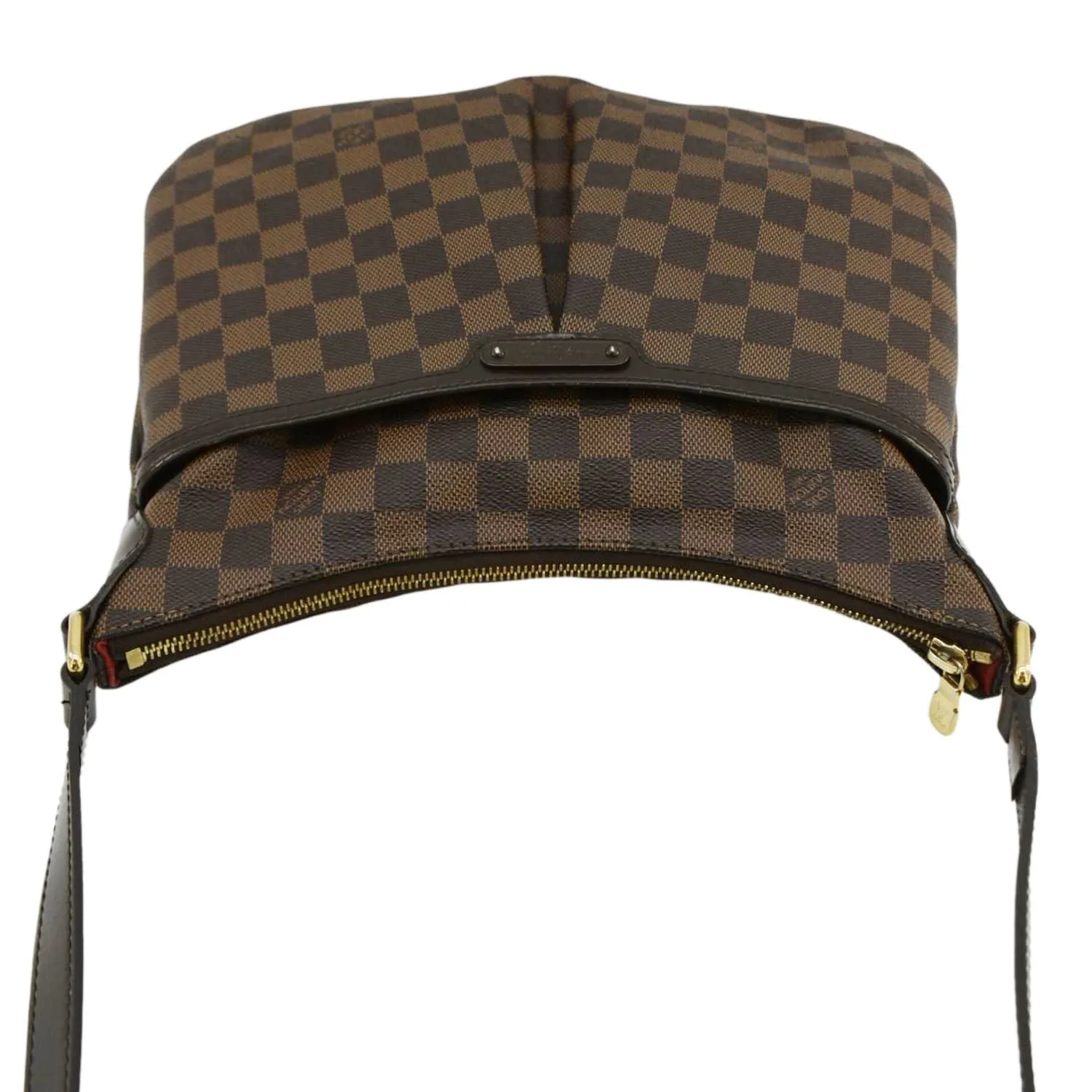 LOUIS VUITTON Bloomsbury PM Damier Ebene Crossbody Bag Brown