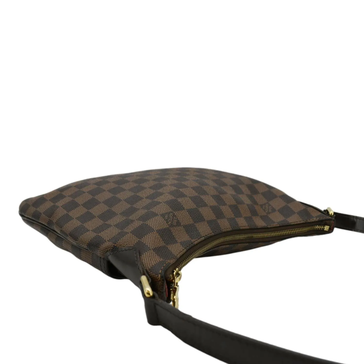 LOUIS VUITTON Bloomsbury PM Damier Ebene Crossbody Bag Brown